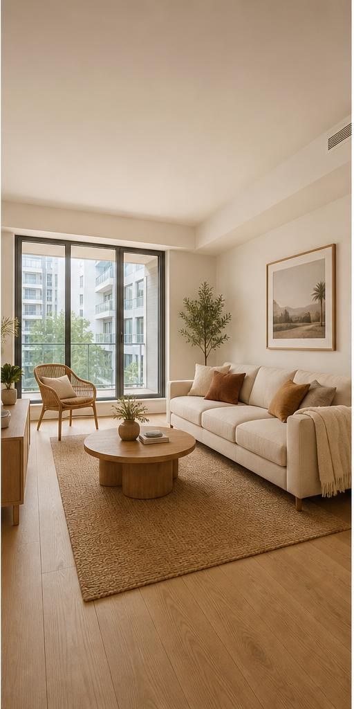 Virtual staging render